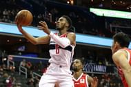 Troy Brown of the Washington Wizards in action